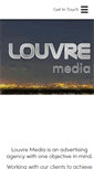 Mobile Screenshot of louvremedia.com